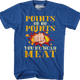 Points Or No Points You're Dead Meat T-Shirt thumbnail