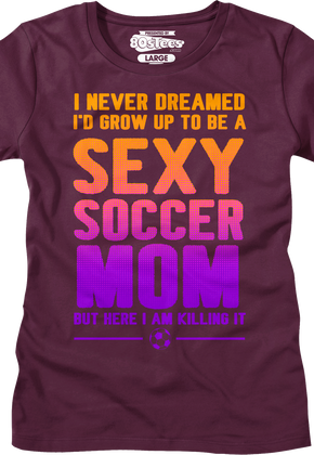 Womens Sexy Soccer Mom Shirt