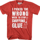 I Picked The Wrong Week To Stop Sniffing Glue T-Shirt thumbnail