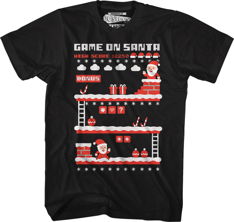 Game On Santa T-Shirt
