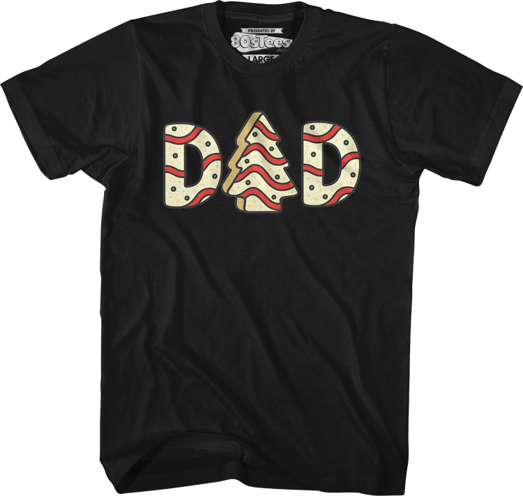 Dad Christmas Tree Cake T-Shirt