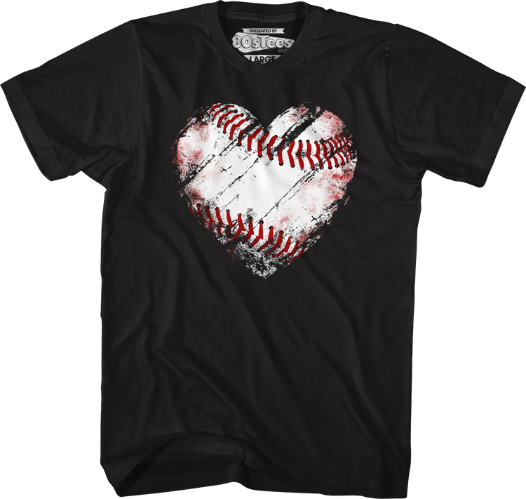 Baseball Heart T-Shirt