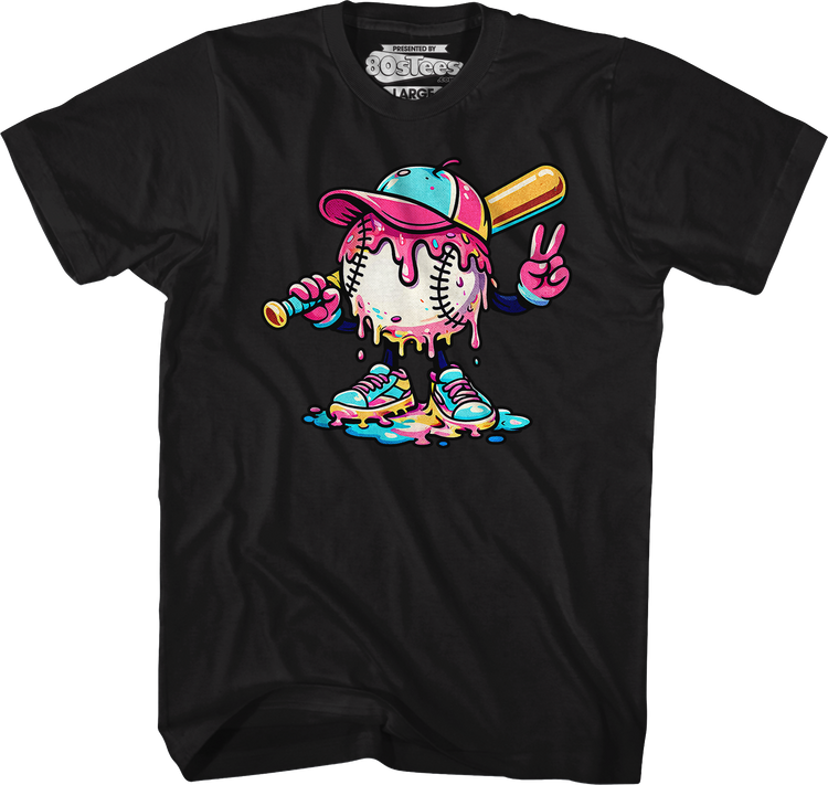 Dripping Baseball T-Shirt