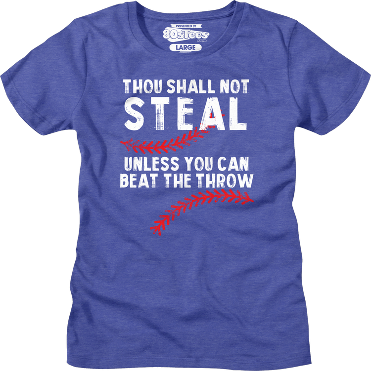 Womens Thou Shall Not Steal Shirt