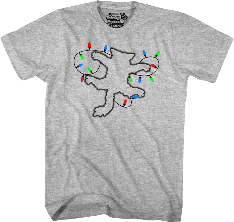 Fried Cat Christmas Vacation T-Shirt