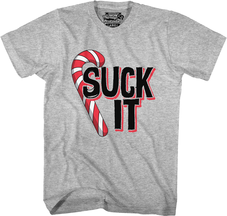 Candy Cane Suck It T-Shirt