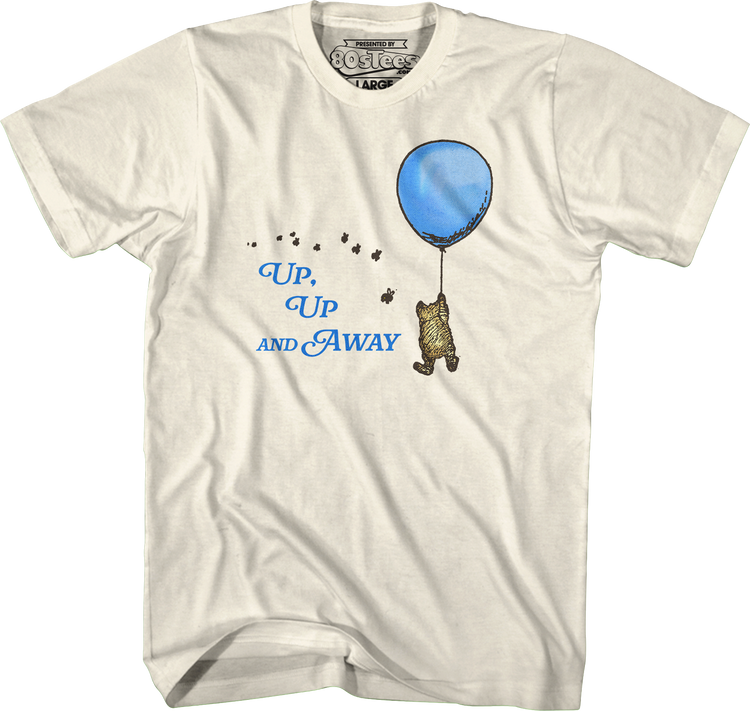 Up, Up And Away Winnie The Pooh T-Shirt