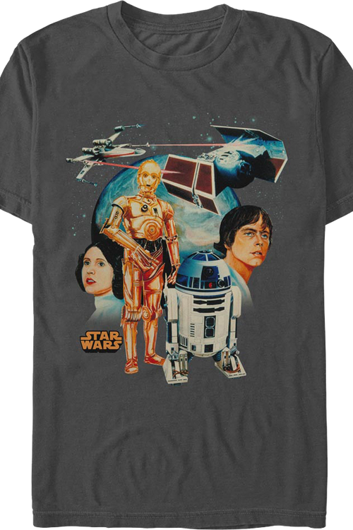 A New Hope Collage Star Wars T-Shirt