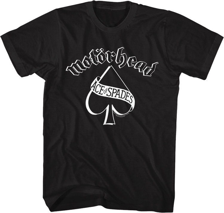 Ace Of Spades Banner Motorhead T-Shirt