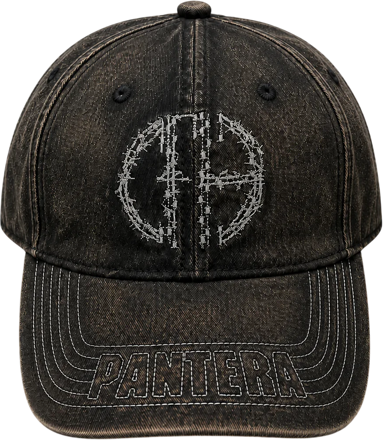 Acid Washed Snapback Pantera Baseball Cap