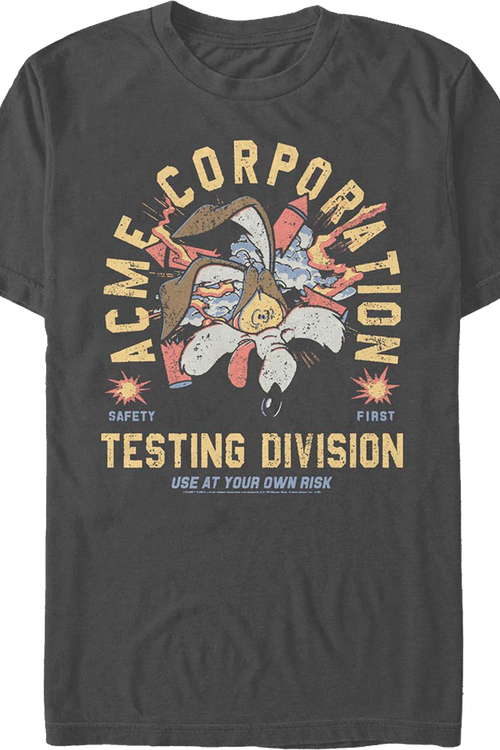 Acme Corporation Testing Division Looney Tunes T-Shirt