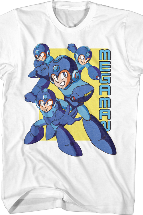 Action Poses Mega Man T-Shirt