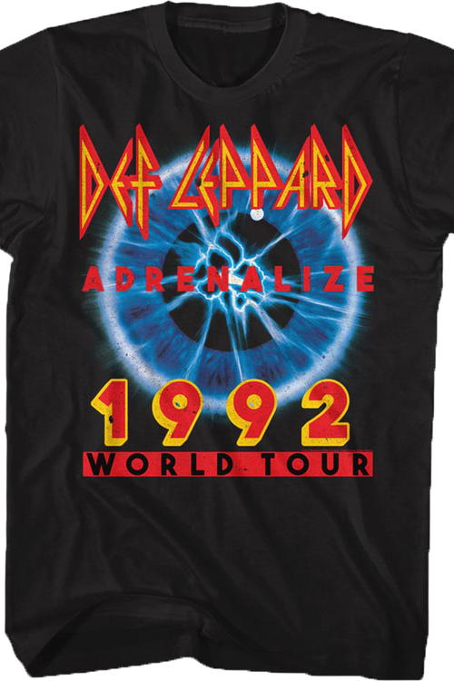 Adrenalize World Tour Def Leppard T-Shirt