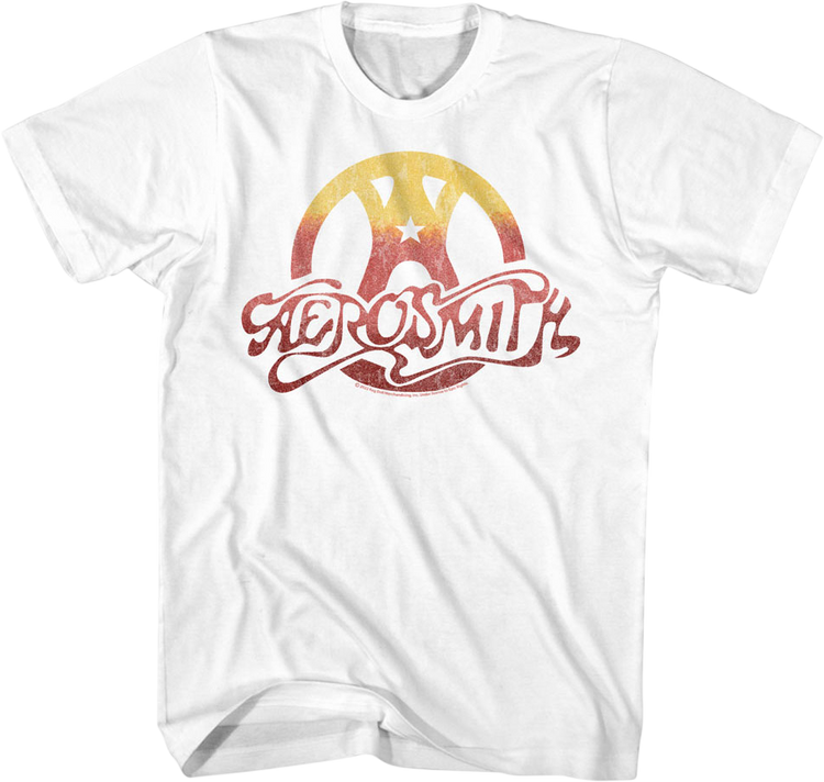 Gradient Logo Aerosmith T-Shirt