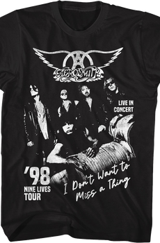 I Don't Want To Miss A Thing Aerosmith T-Shirt