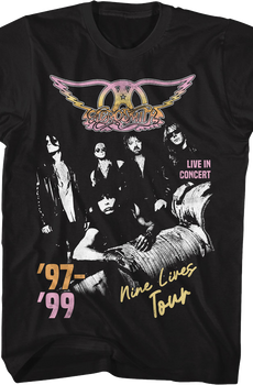 '97-'99 Nine Lives Tour Aerosmith T-Shirt