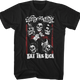 Eat The Rich Skulls Aerosmith T-Shirt thumbnail