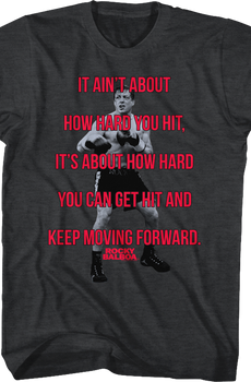 Ain't How Hard You Hit Rocky T-Shirt