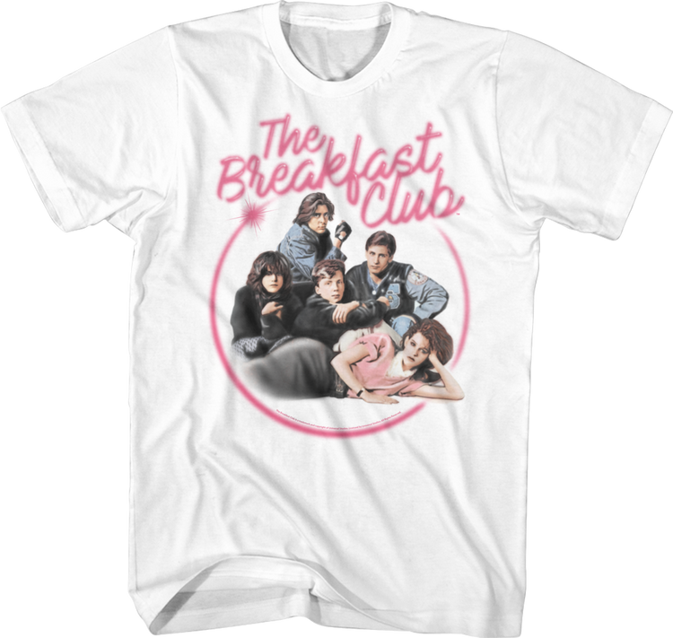 Airbrush Breakfast Club T-Shirt
