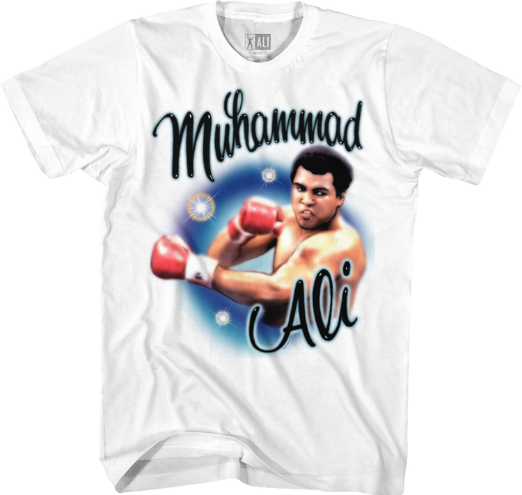 Airbrush Muhammad Ali T-Shirt