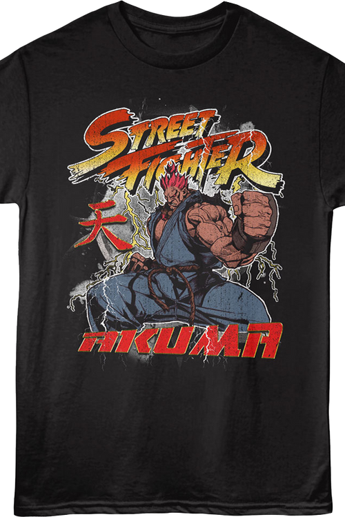 Akuma Rage Pose Street Fighter T-Shirt
