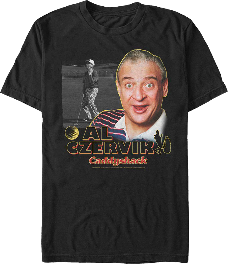 Al Czervik Collage Caddyshack T-Shirt