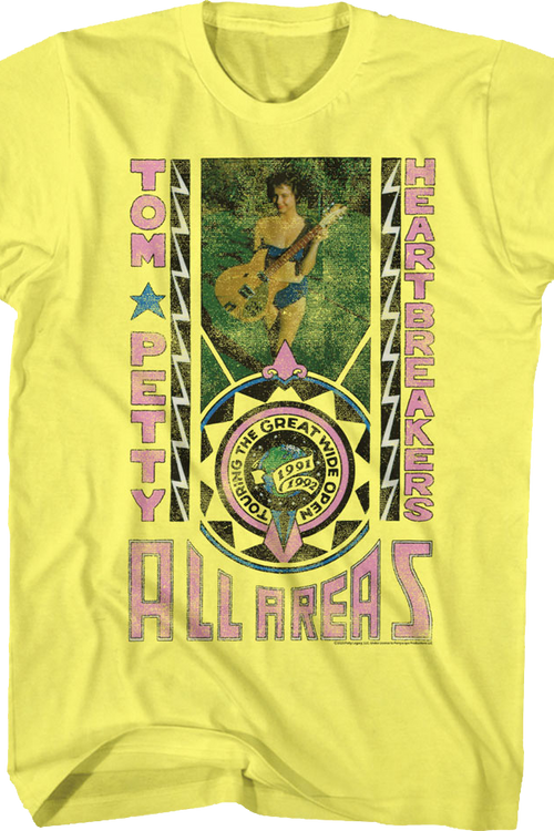 All Areas Access Tom Petty & The Heartbreakers T-Shirt