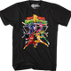 All In Mighty Morphin Power Rangers T-Shirt thumbnail