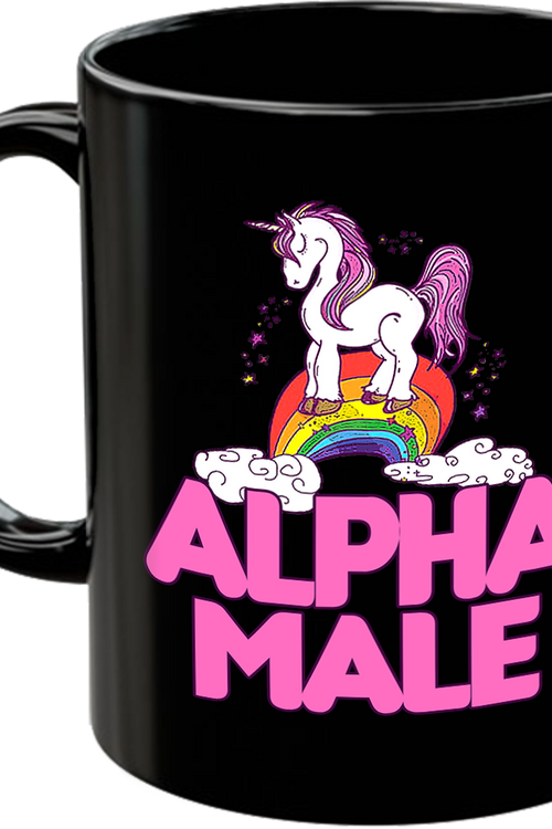 Alpha Male Unicorn Coffee Mug