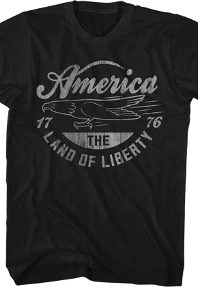 America The Land Of Liberty 1776 T-Shirt