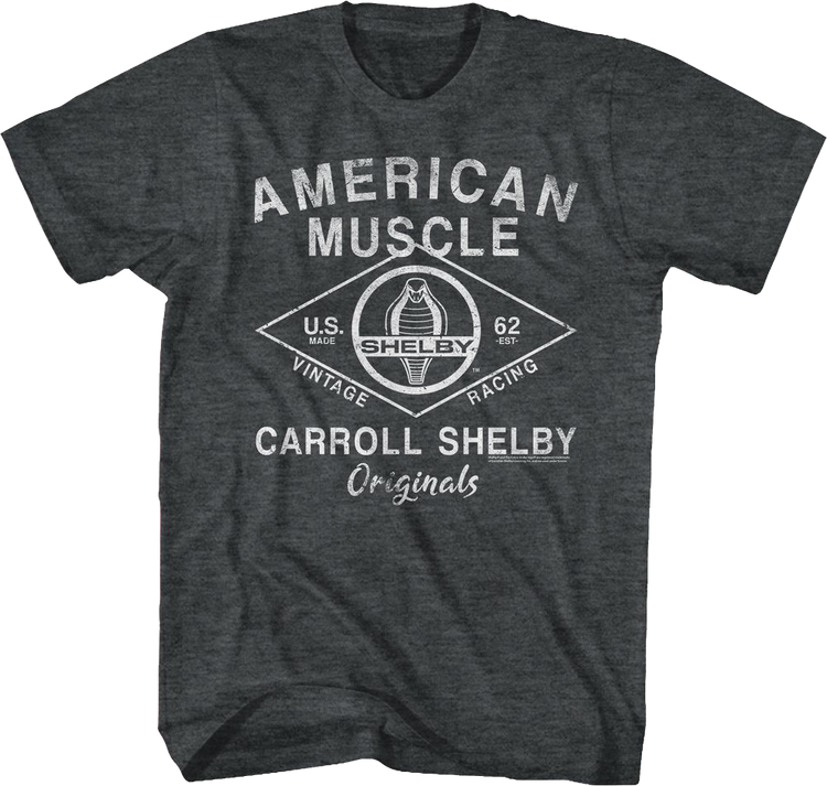 American Muscle Carroll Shelby T-Shirt