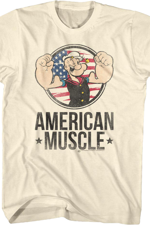American Muscle Popeye T-Shirt