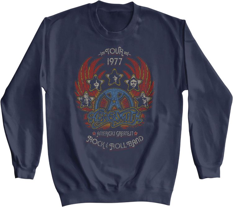 America's Greatest Rock & Roll Band Aerosmith Sweatshirt