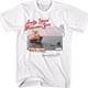 Amity Island Beach Closed Postcard Jaws T-Shirt thumbnail