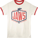 Amity Island Beaches Closed Jaws Ringer Shirt thumbnail
