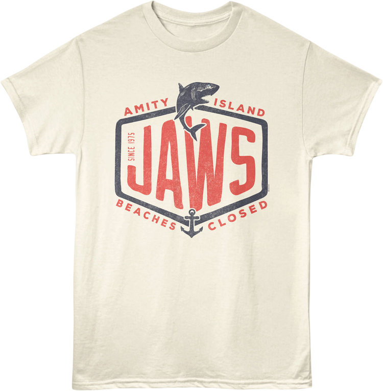 Amity Island Beaches Closed Jaws T-Shirt