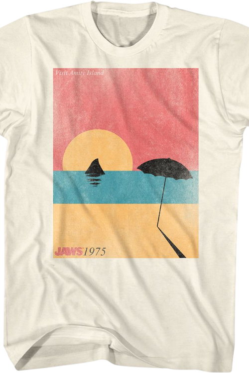 Visit Amity Island 1975 Jaws T-Shirt