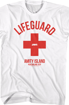 Amity Island Lifeguard Jaws T-Shirt