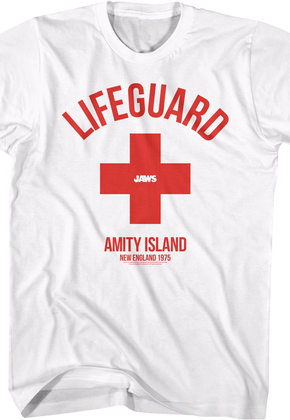Amity Island Lifeguard Jaws T-Shirt