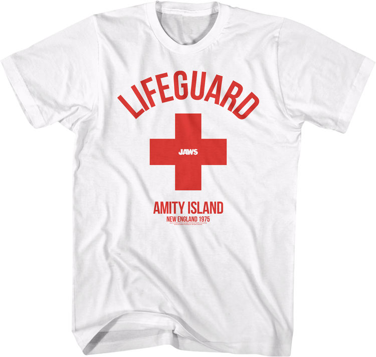 Amity Island Lifeguard Jaws T-Shirt
