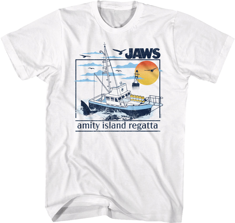 Amity Island Regatta Jaws T-Shirt