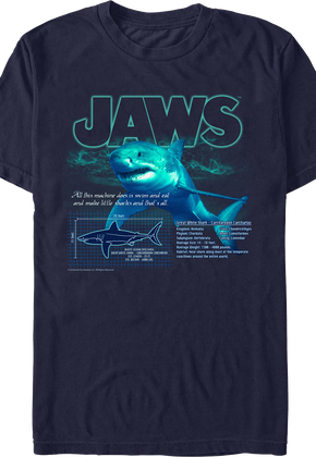 Amity Island Specimen Jaws T-Shirt