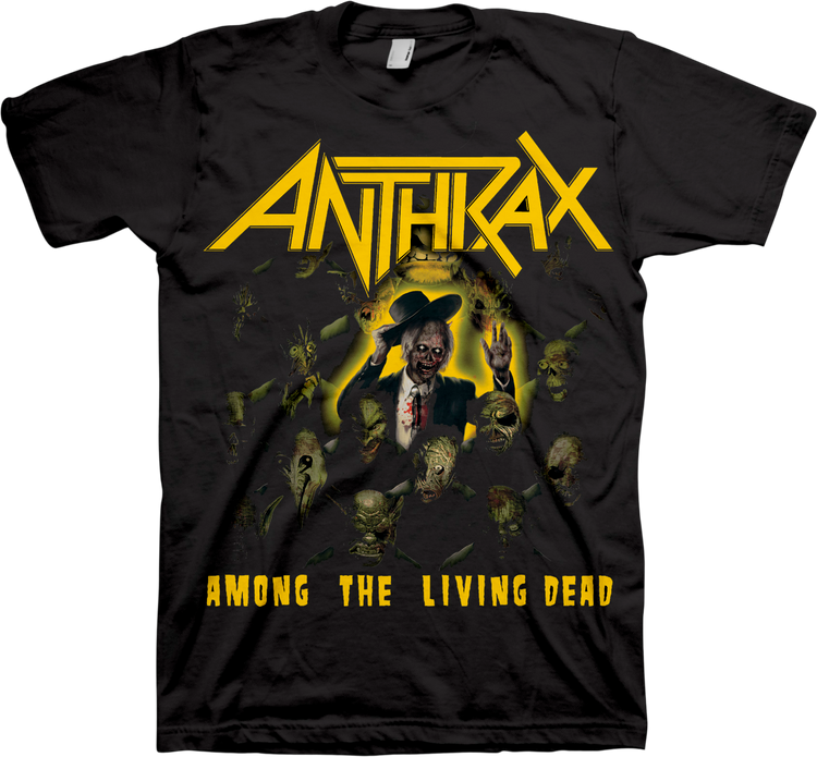 Among The Living Dead Anthrax T-Shirt