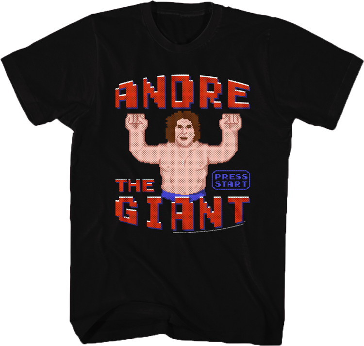 Andre The Giant Video Game T-Shirt