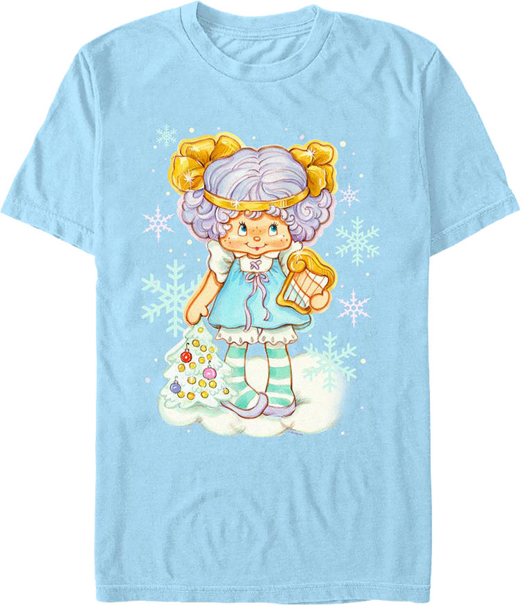 Angel Cake Christmas Strawberry Shortcake T-Shirt