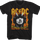 Angus Young Highway To Hell Flames ACDC Shirt