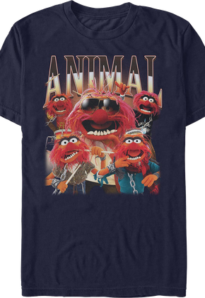 Animal Collage Muppets T-Shirt