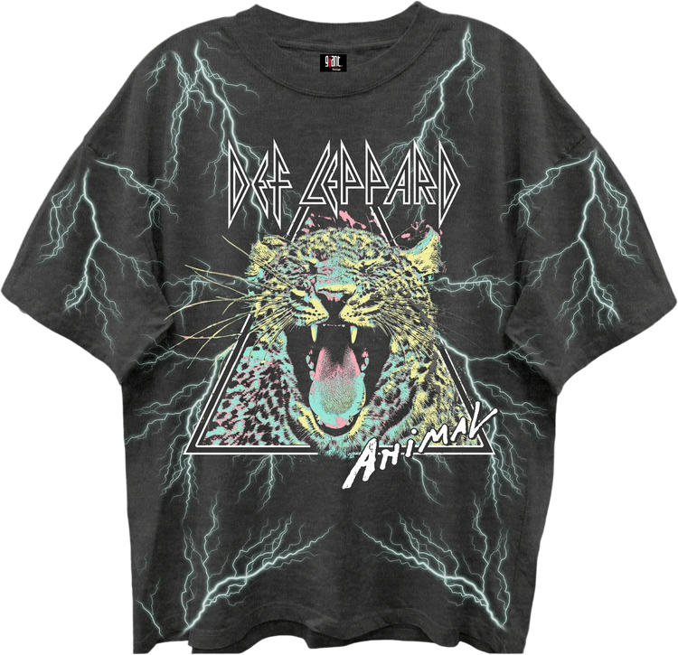Animal Def Leppard Oversized T-Shirt