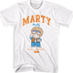 Animated Marty McFly Back To The Future T-Shirt thumbnail