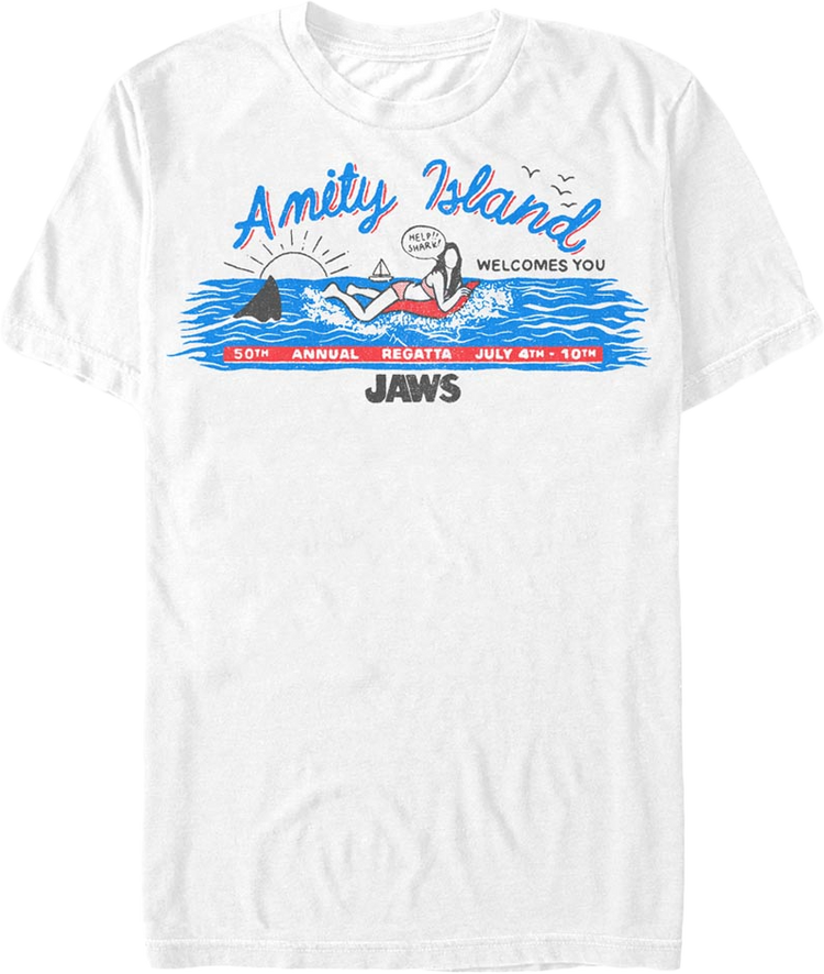Annual Regatta Billboard Jaws T-Shirt